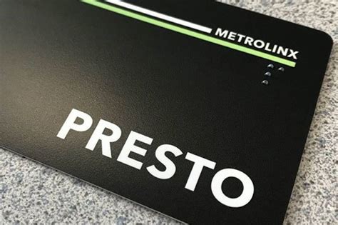 ttc presto smart card|ttc presto card for seniors.